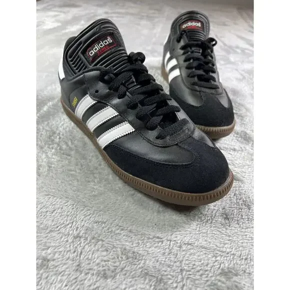 Adidas Samba Classic Black White Gum Sole Men’s 8.5 Athletic Shoes